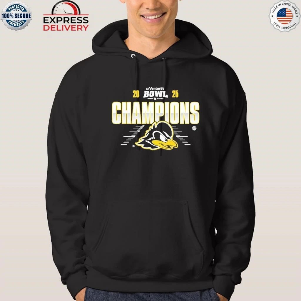 Delaware Fightin’ Blue Hens 2025 68 Ventures Bowl Champions Shirt