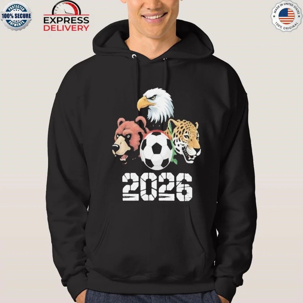 Football World Cup 2026 Mascots Shirt