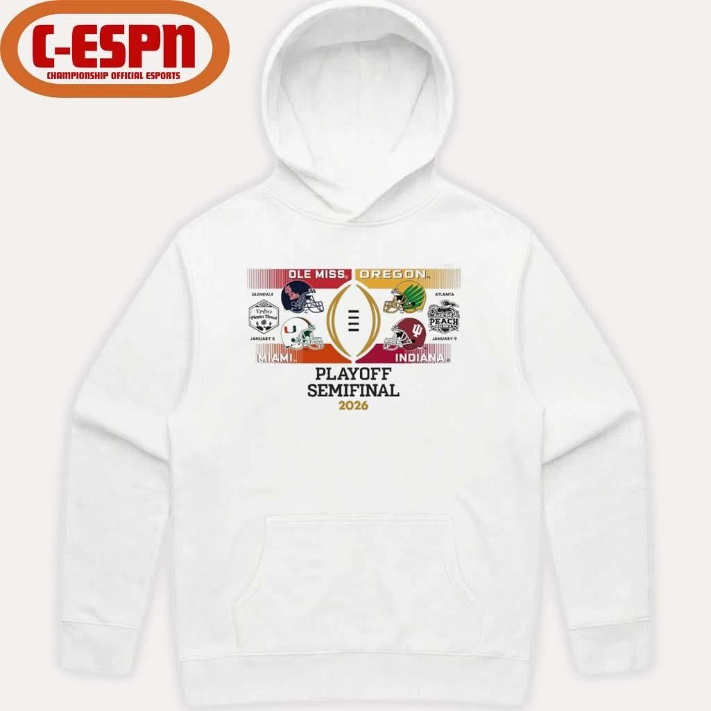 CFP Semifinal Four Team Bracket Shirt