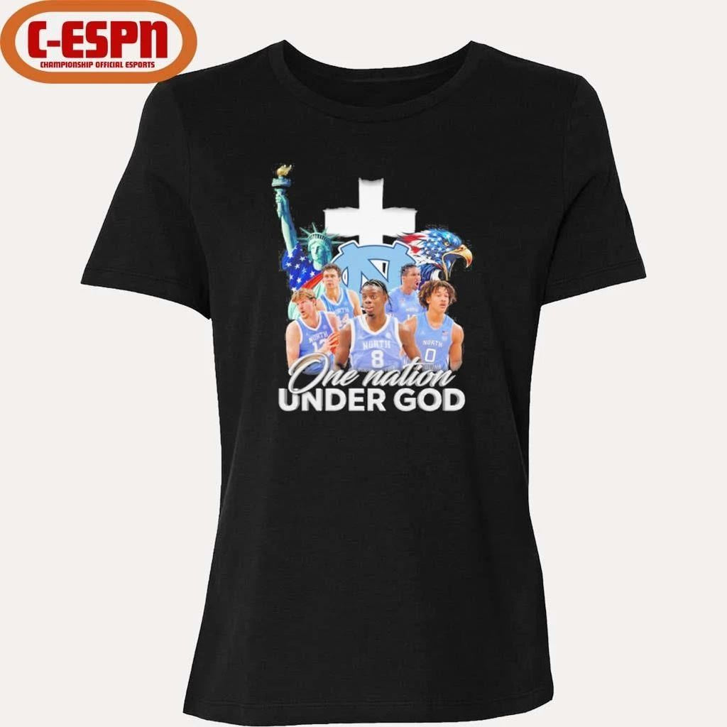 One Nation Under God UNC Men’s Basketball Shirt