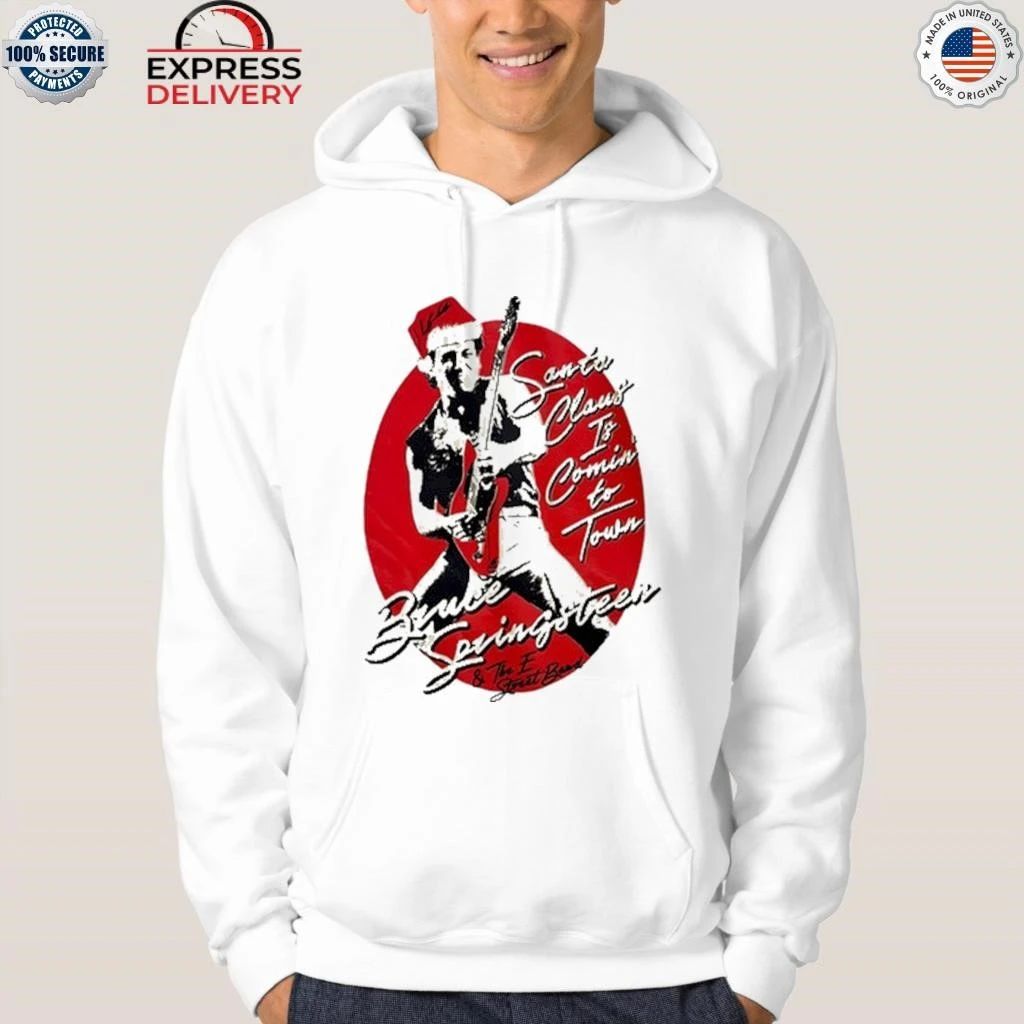 Bruce Springsteen Santa Claus is Comin’ to Town Shirt