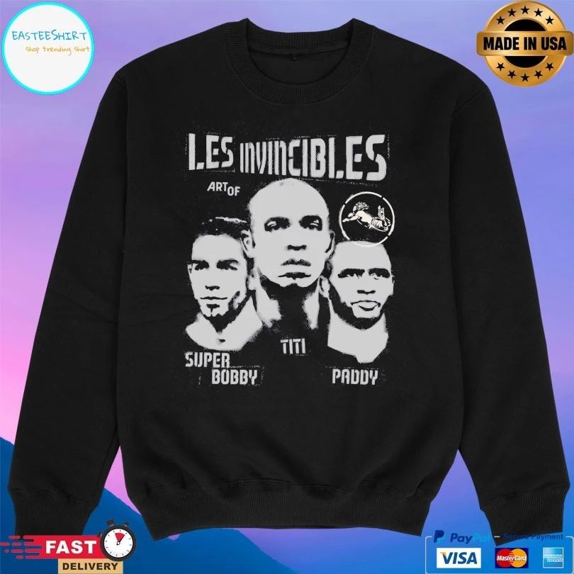 Les Invincibles Art Of Super Bobby Titi Paddy T-shirt