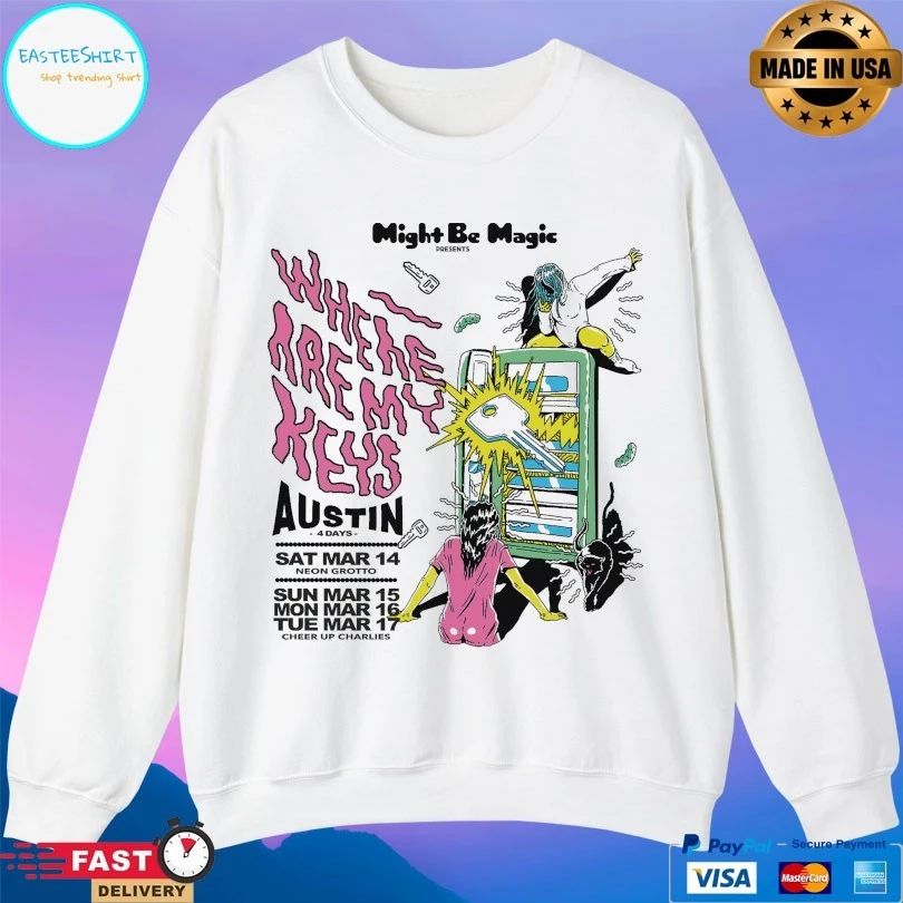 Where Are My Keys Might Be Magic Presents T-shirts