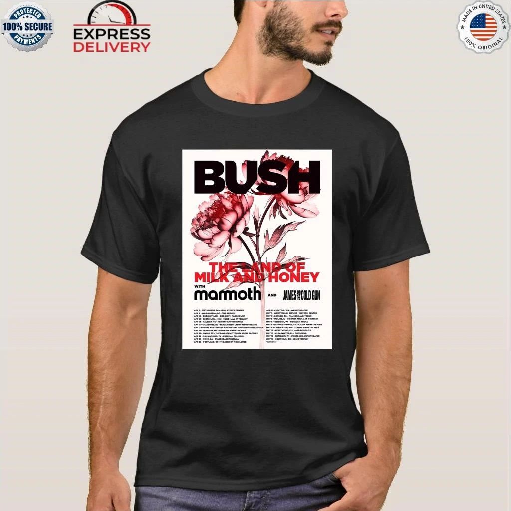 Bush Spring 2026 North America Schedule Dates Shirt