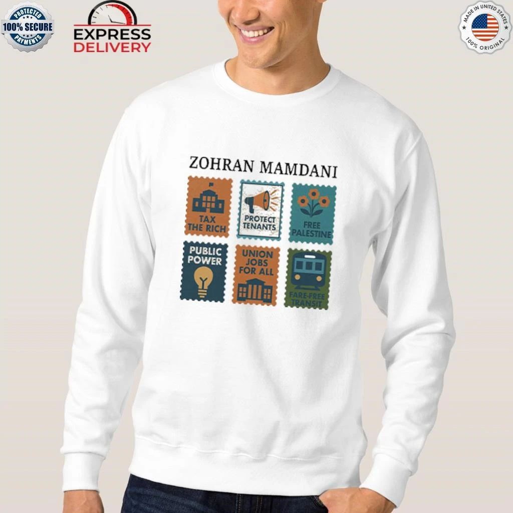 Zohran Mamdani Tax The Rich Shirt