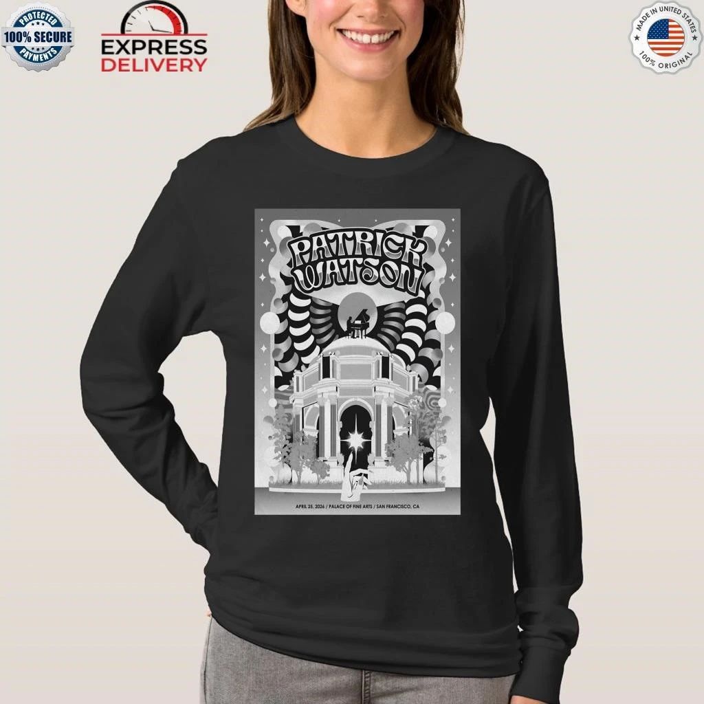 Patrick Watson In San Francisco CA On April 25 2026 Shirt