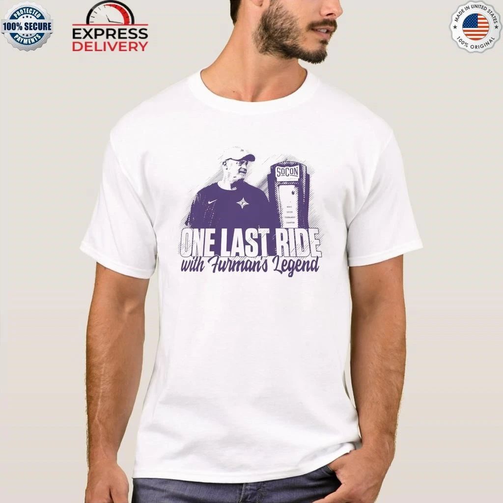 One Last Ride With Furman’s Legend SoCon Shirt