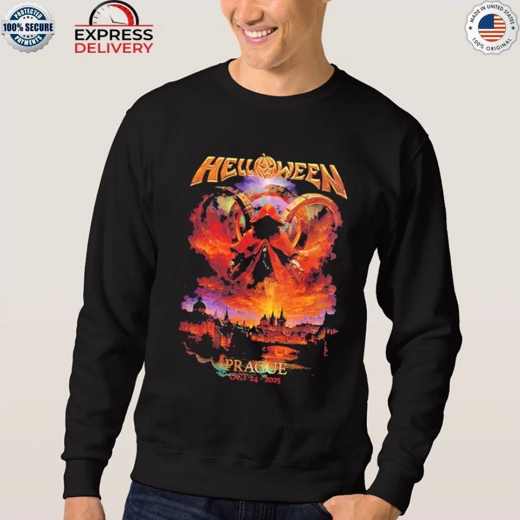 Helloween Prague Czech Republic 2025 Pop Up Shop On October 24 2025 Shirt