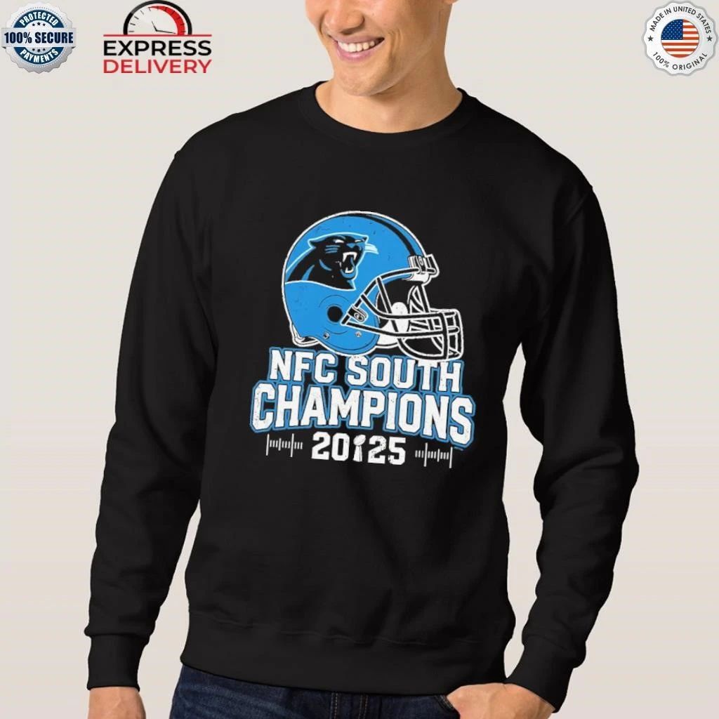 Panthers NFC South 2025 Champions Shirt