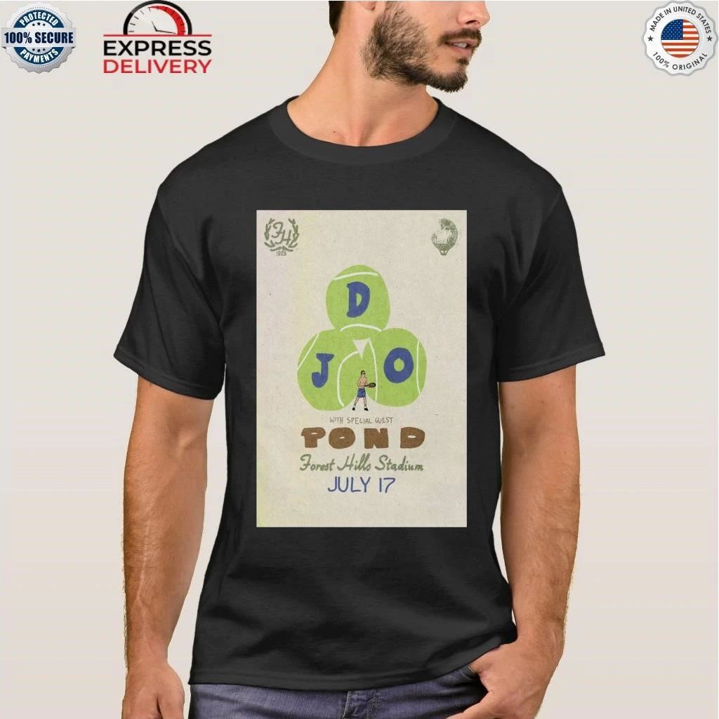Djo, Pond Forest Hills Stadium in Forest Hills on 07 17 2026 Shirt