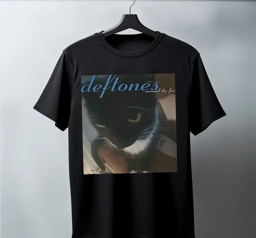 Cute Cat T-Shirt Unisex All Sizes Cotton Graphic Tee