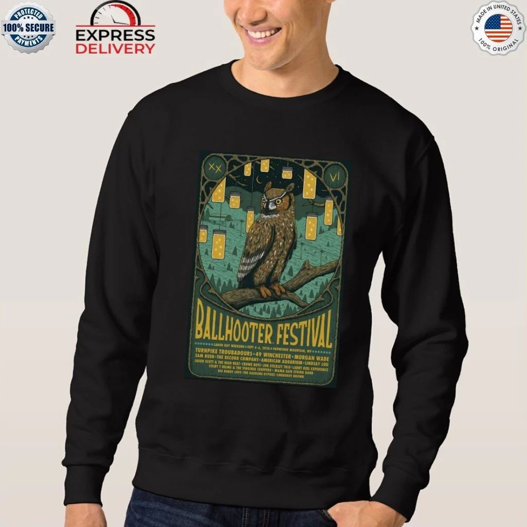 Ballhooter Festival In Snowshoe Mountain WV On Sept 4-6 2026 Shirt