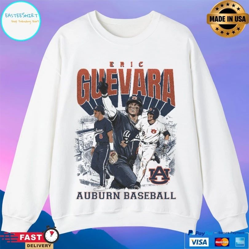 Eric Guevara Auburn Tigers Baseball T-shirt