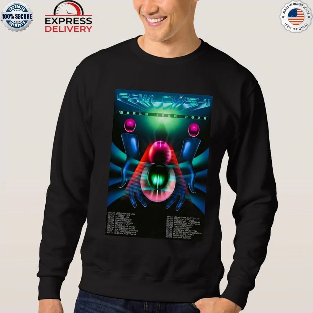 Pawlowski World Tour 2026 Shirt