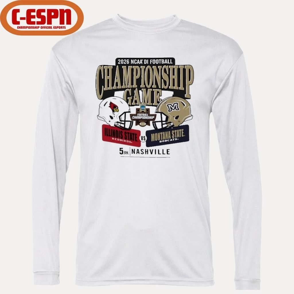Illinois State Vs Montana State FCS DI Football Championship Game Shirt