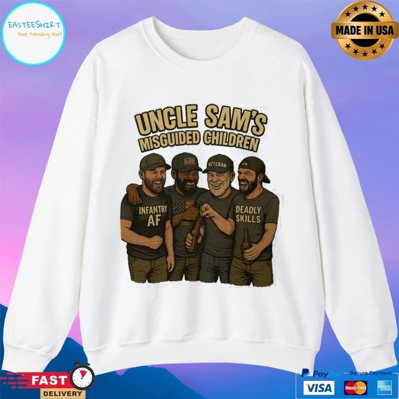Uncle Sam’s Misguided Children Veteran T-shirt