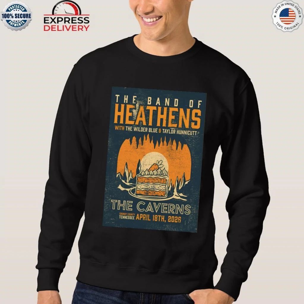 The Band Of Heathens The Caverns in Grundy County TN Apr 18 2026 Shirt