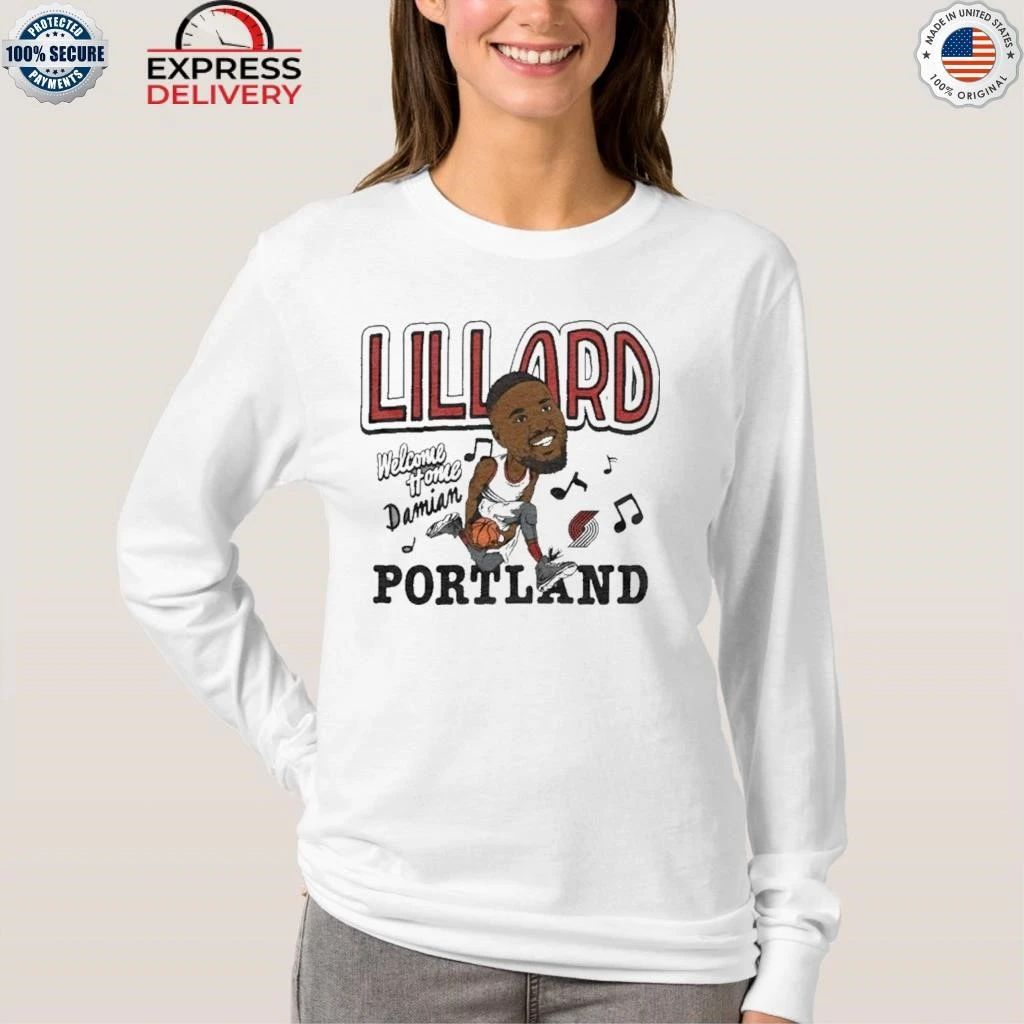 Damian Lillard Portland Trail Blazers Homage Welcome Home Tri-Blend Shirt