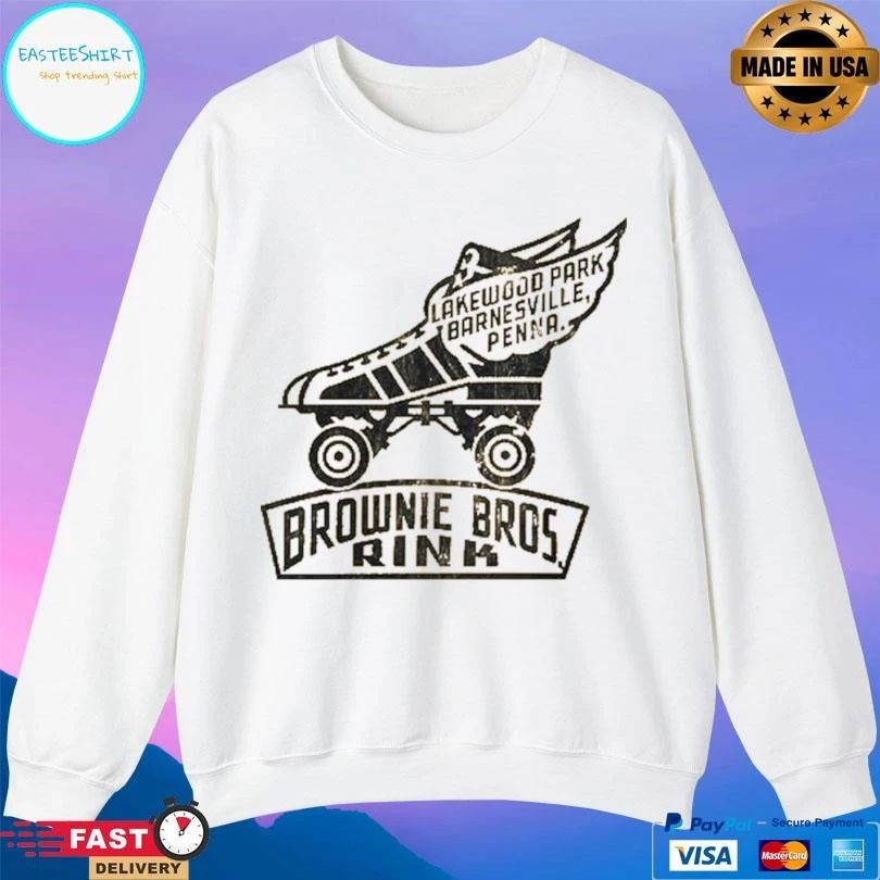 Brownie Bros Rink Lakewood Park Barnesville Penna T-shirts