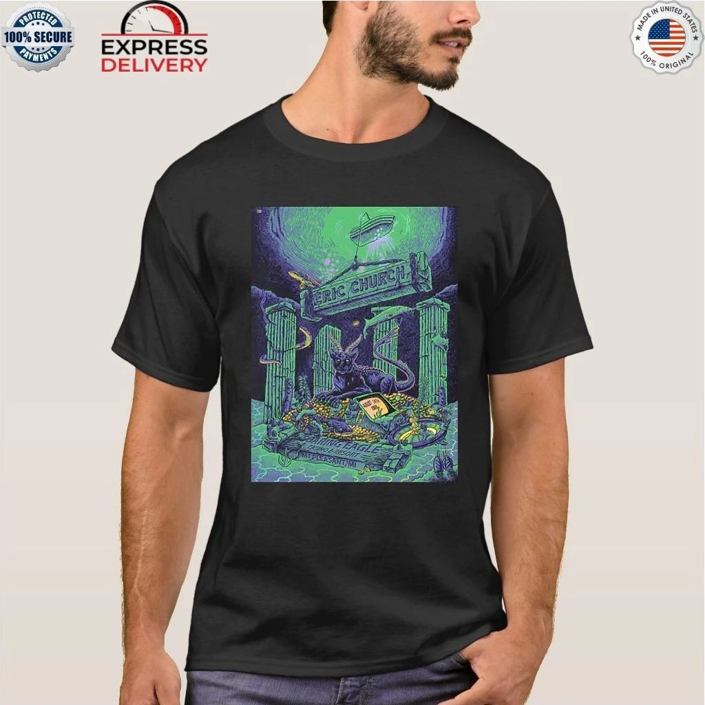 Eric Church Soaring Eagle Casino And Resort 2026 Mt Pleasant MI August 14th Shirt