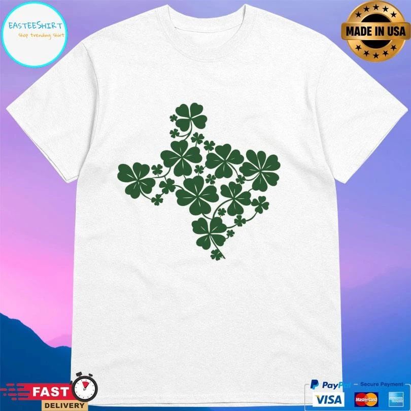 St Patrick’s Day Shamrock Texas T-shirts