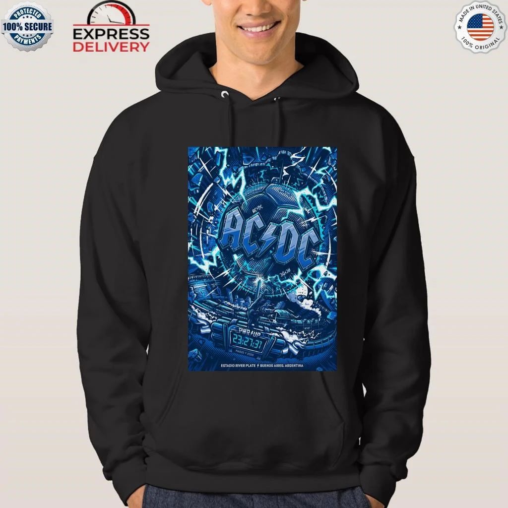 AC DC Buenos Aires Argentina PWR Up Tour March 2026 Shirt