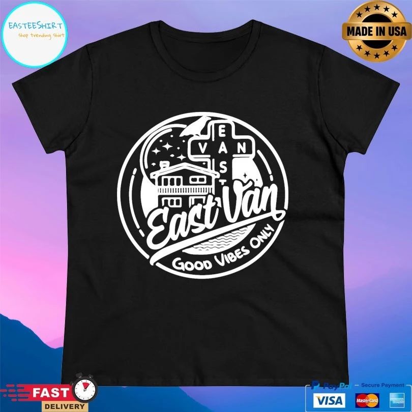 East Van Good Vibes Only Logo T-shirt