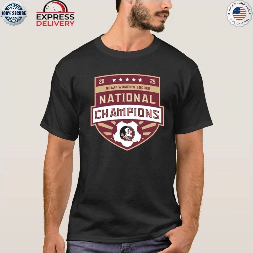 Women’s Soccer National Champions Fsu Soccer 2025 Shirt
