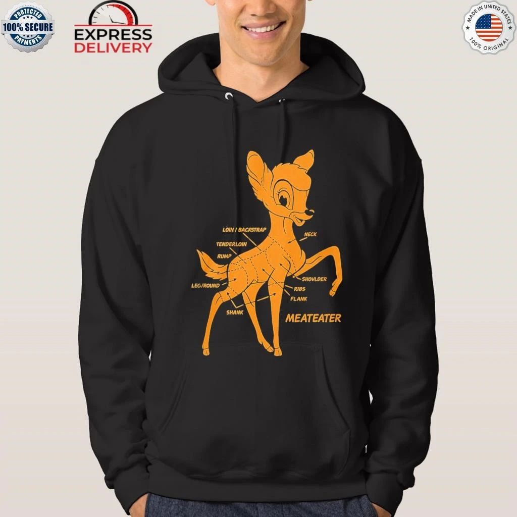 Deer Butchering Bambi Meateater Shirt