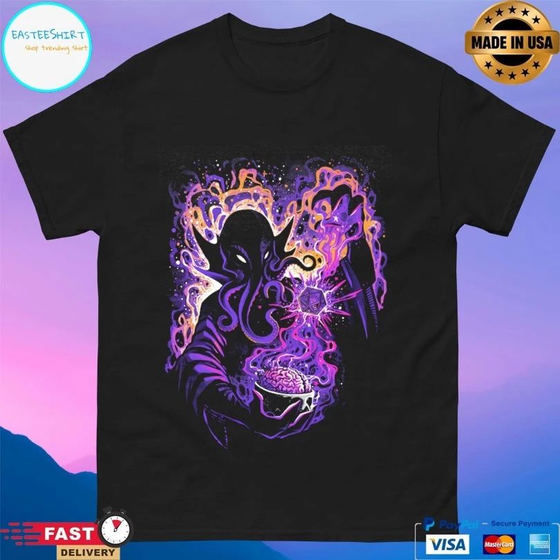 Mind Flayer The Master Of Mental Power T-shirt