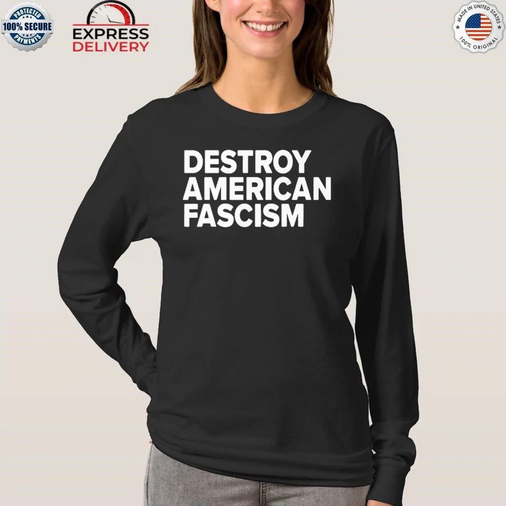Tom Morello Destroy Ameican Fascism Shirt