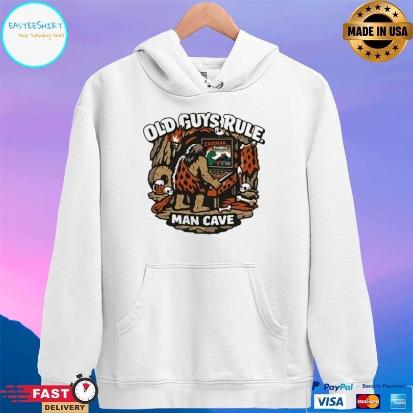 Man Cave Chocolate Old Guys Rule Shed T-shirts