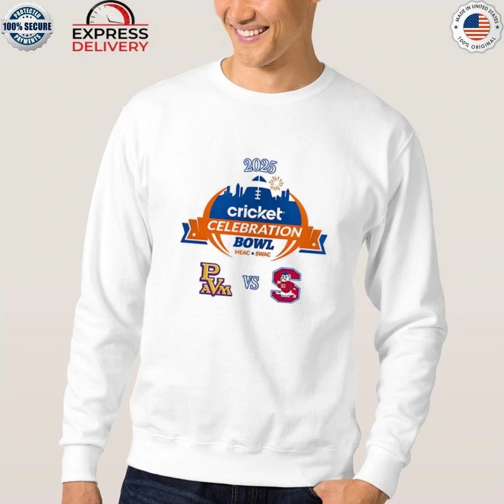 Cricket Celebration Bowl Matchup South Carolina State Bulldogs Vs Prairie View A And M Panthers On December 13 2025 Shirt