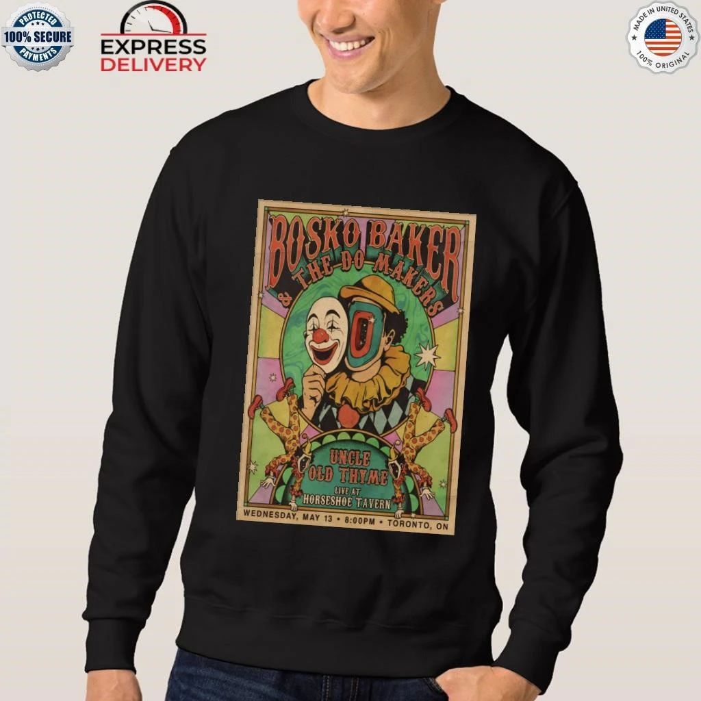 Bosko Baker And Uncle Old Thyme Event Toronto ON On May 13 2026 Shirt