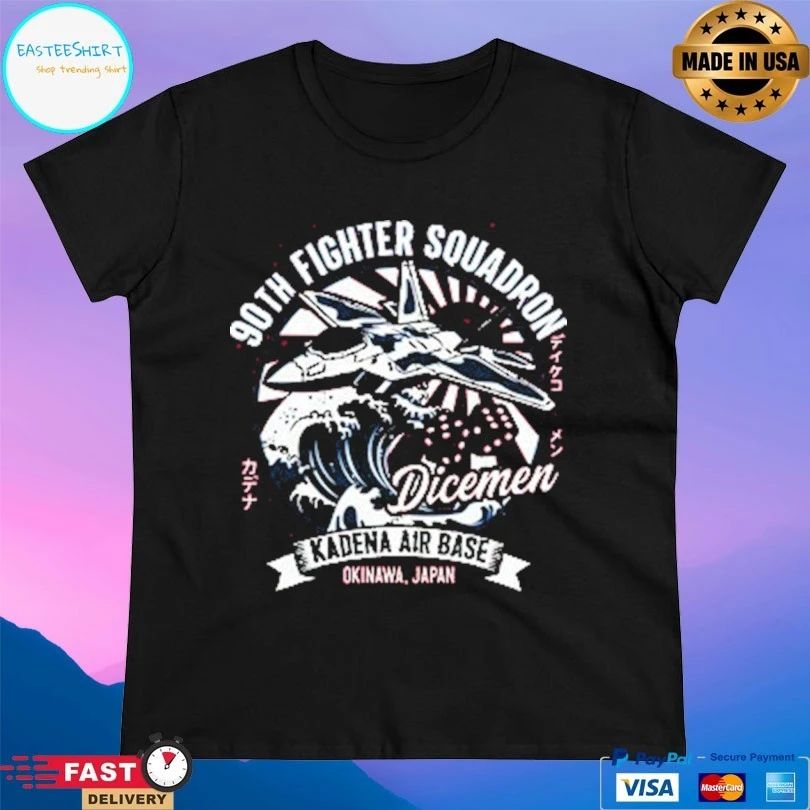 90th Fighter Squadron Dicemen Kadena Air Base Okinawa Japan T-shirt