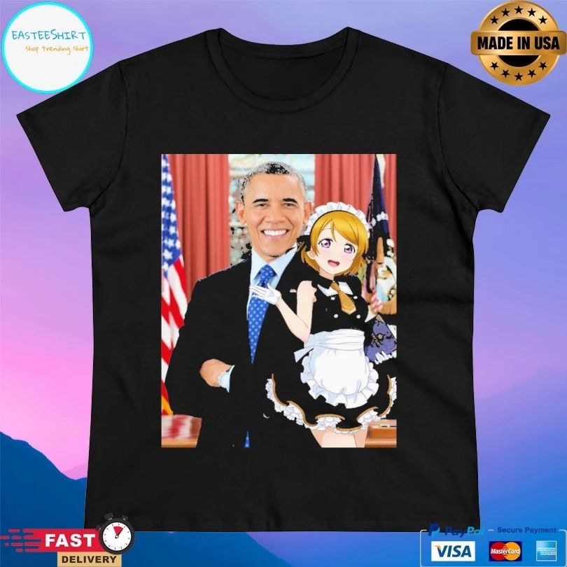 Hanayo And Obama Meme T-shirt