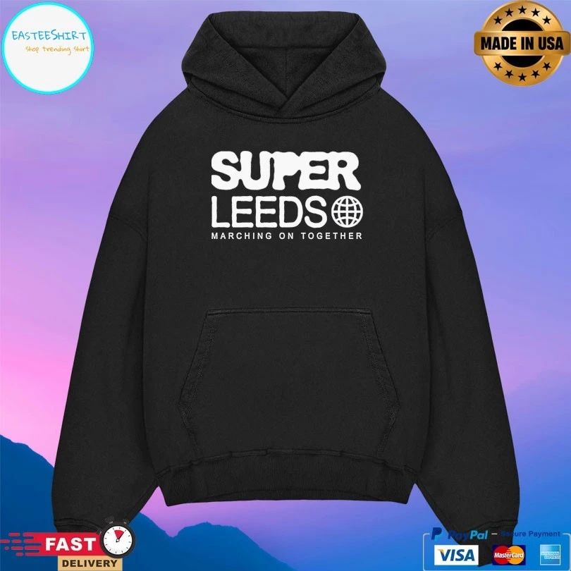 Super Leeds Marching On Together T-shirt