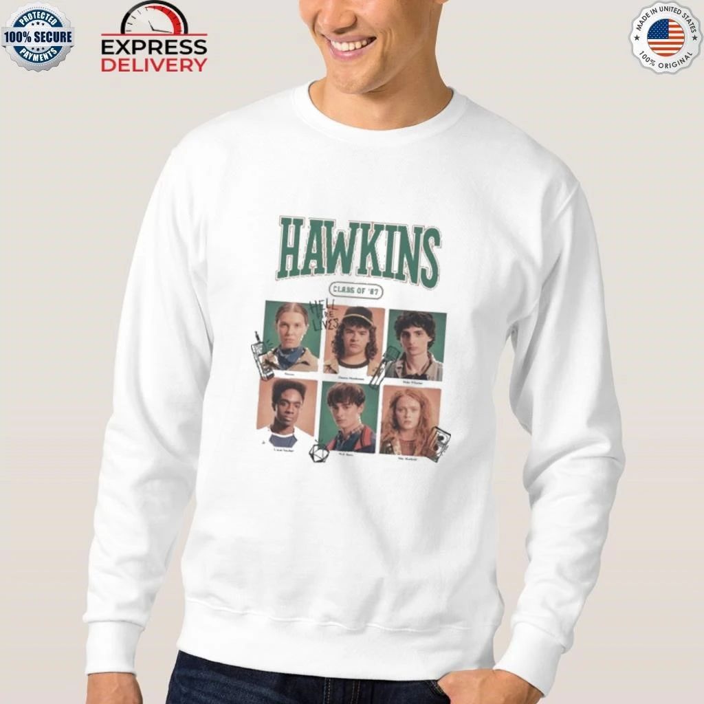Stranger Thing Hawkins Class Of 87 Shirt