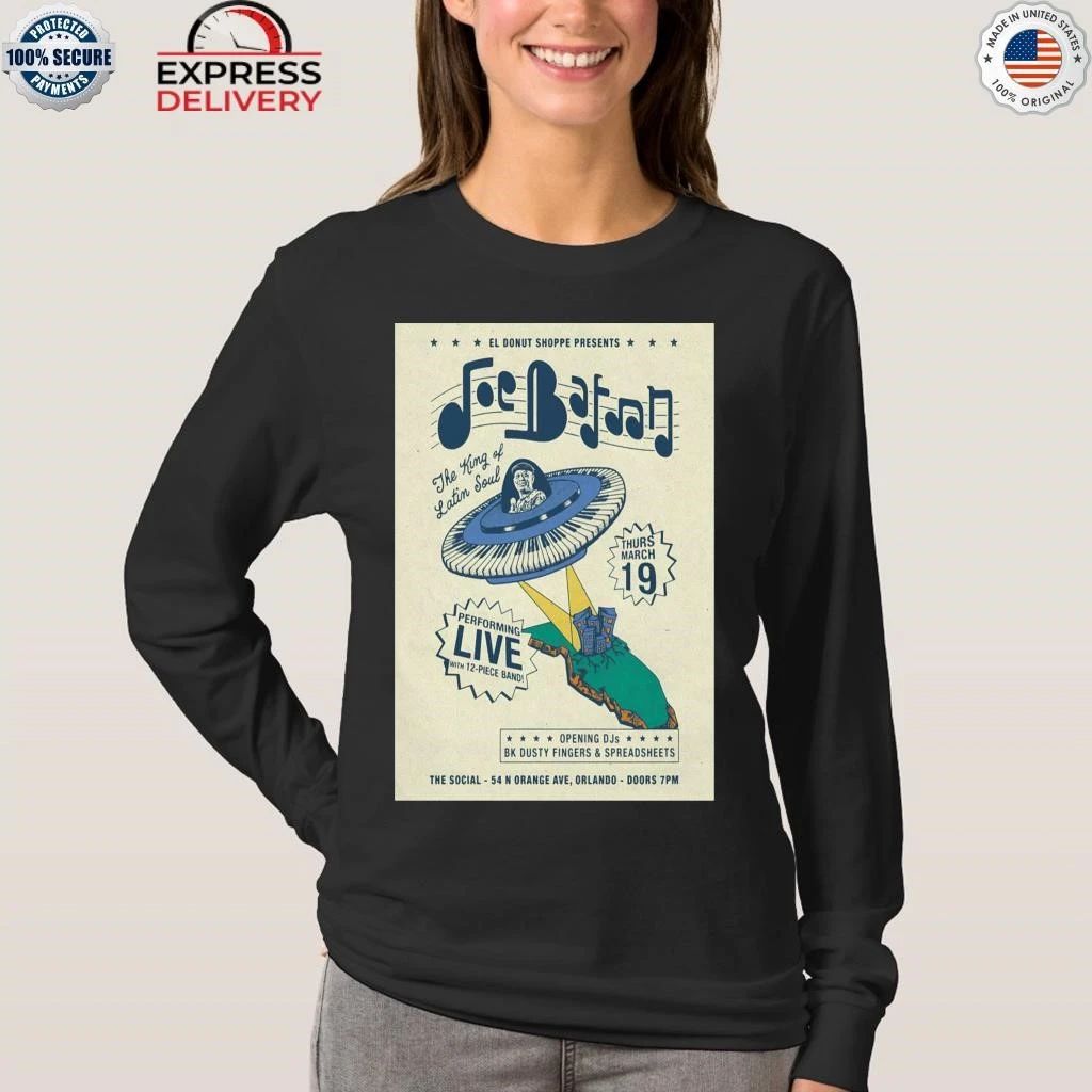 Joe Bataan Orlando FL On Mar 19 2026 Tour Shirt