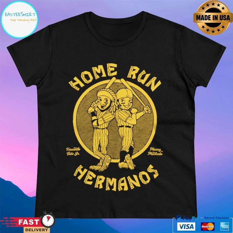 Home Run Hermanos Fernando Tatis Jr And Manny Machado T-shirt