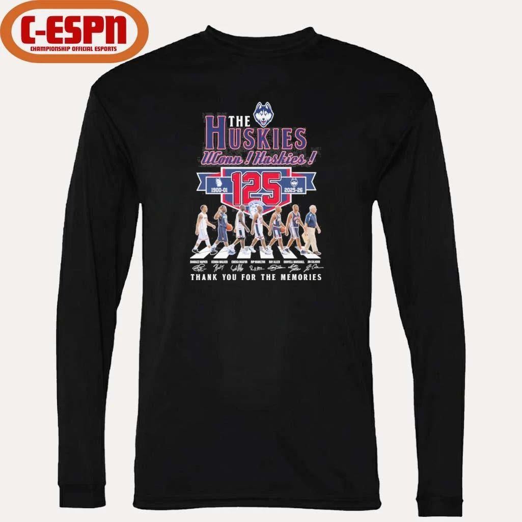 The Uconn Huskies Men’s Basketball Abbey Road Shirt