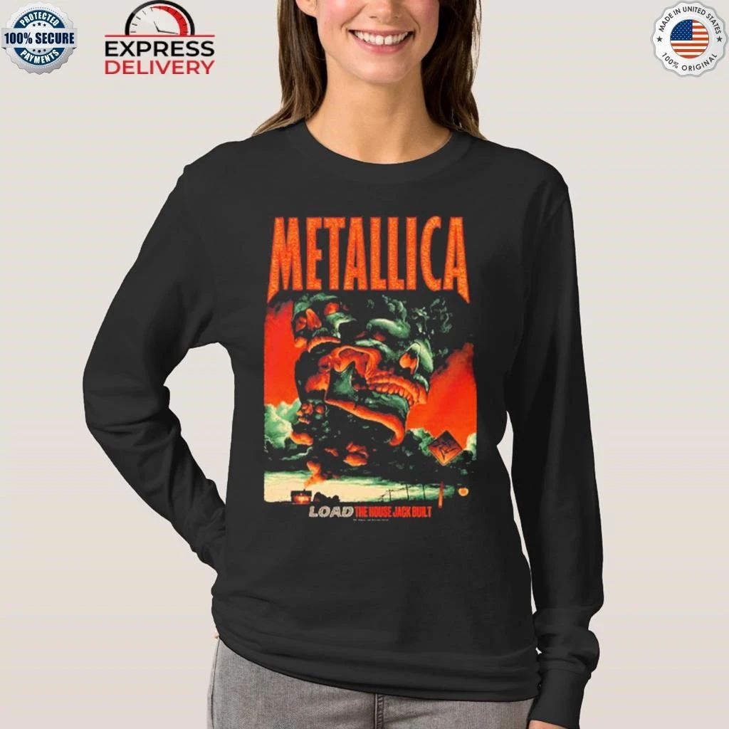 Metallica LOAD The House Jack Built Art By Max Loffler Shirt