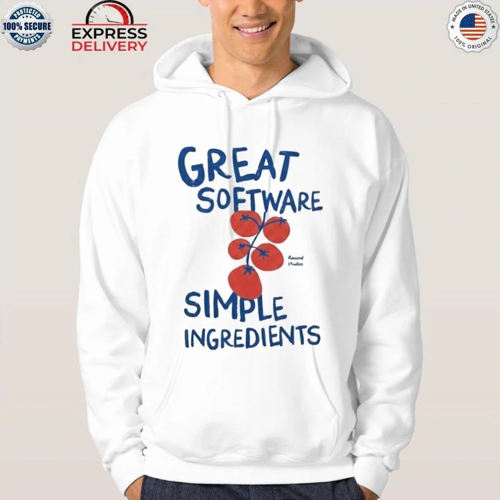 Great Software Simple Ingredients Shirt