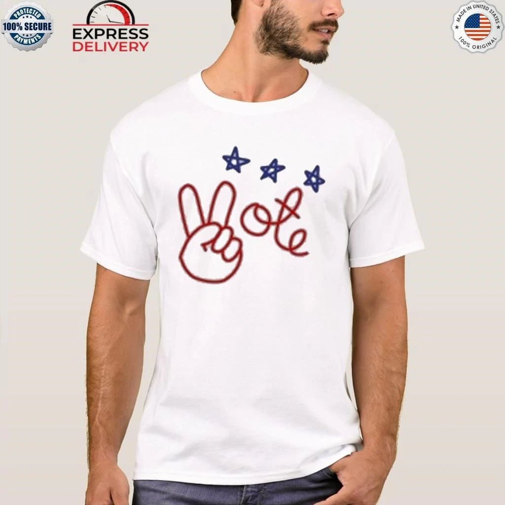 Nicolle Wallace Peace Vote Shirt