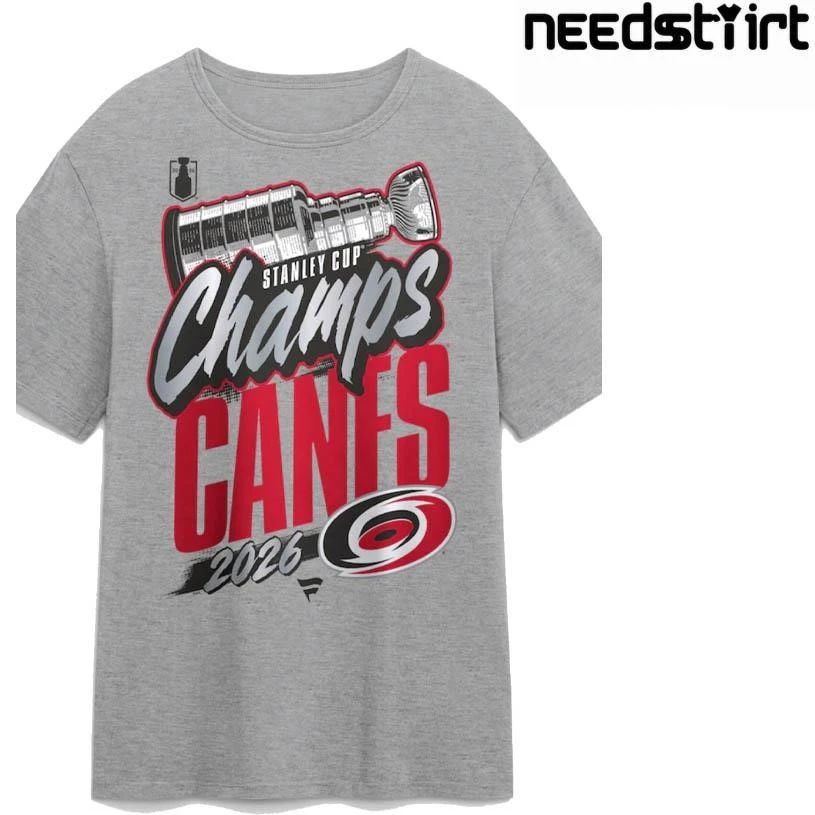 Carolina Hurricanes Canes Stanley Cup Champions 2026 T Shirt