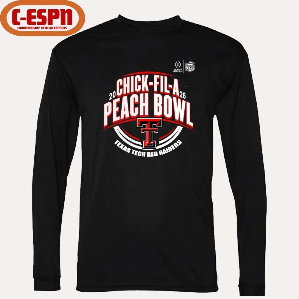 Texas Tech Football CFP Semifinal At The Peach Bowl 2026 T-Shirt
