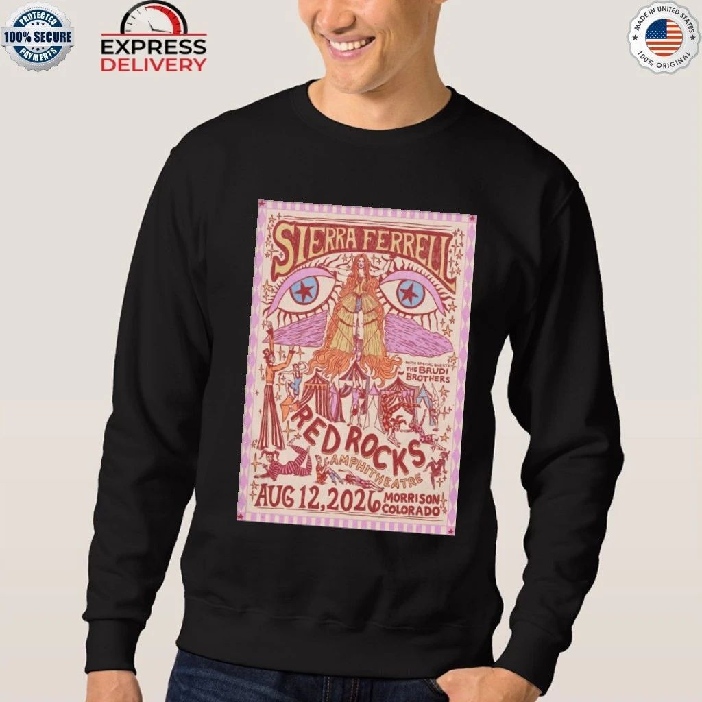 Sierra Ferrell Morrison Red Rocks Amphitheatre 8 12 2026 Shirt