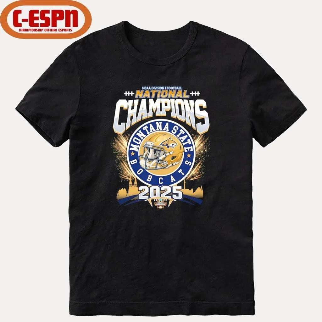 NCAA DI FCS National Champions Montana State Football Vintage shirt