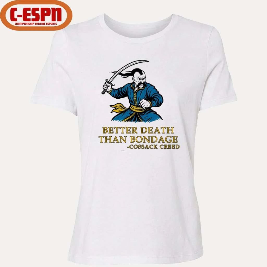 Cossack Creed Better Death Than Bondage T-Shirt