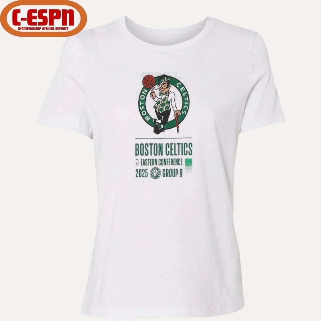 Boston Celtics NBA Cup Eastern Conference Group B T-Shirt
